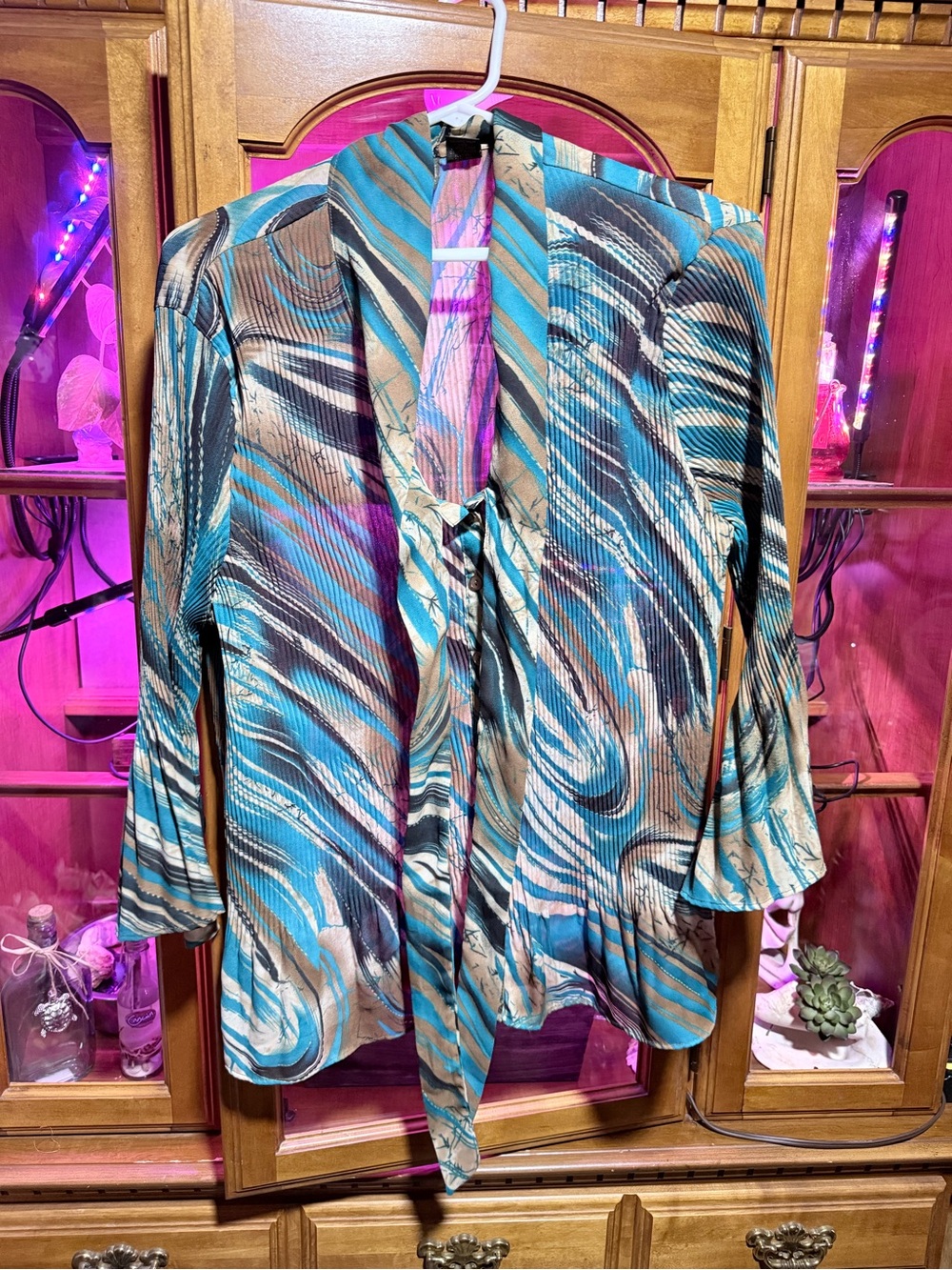 Bundle - 2 Serenade Women's Abstract Blouse